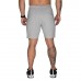 BB Tapered Sweat Shorts - Light Grey Melange