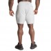 GASP Tapered Sweat Shorts - Light Grey Melange
