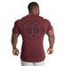 GASP 89 Classic Tapered Tee - Maroon