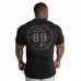 GASP 89 Classic Tapered Tee - Black
