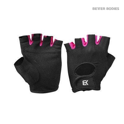 BB Womens Train Gloves - Black/Pink