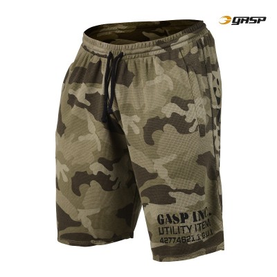 GASP Thermal Shorts - Green Camoprint