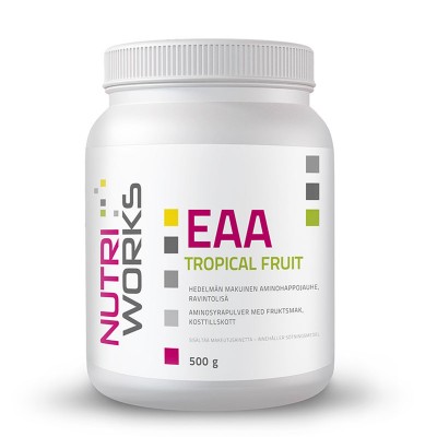 Nutri Works EAA - Tropical Fruit, 500g