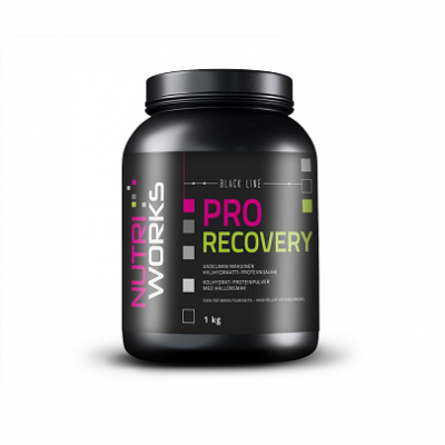 Nutri Works Pro Recovery - Vadelma, 1000g